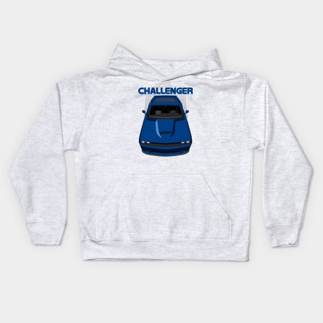 Challenger - Blue Kids Hoodie by V8social